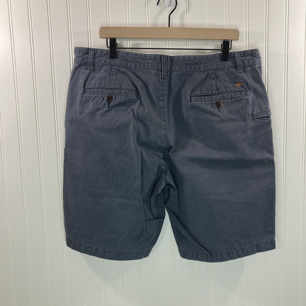 Dockers mens 38 Shorts 100% Cotton Gray - Picture 2 of 12